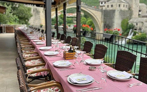 Hotel Bristol Mostar - Mostar - Restoran-Bar