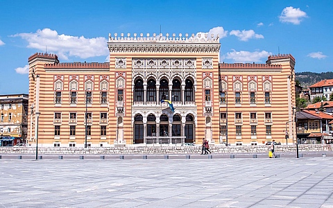 Gradska vijećnica Sarajevo - Sarajevo - Eksterijer